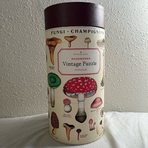 Mushroom Vintage Puzzle